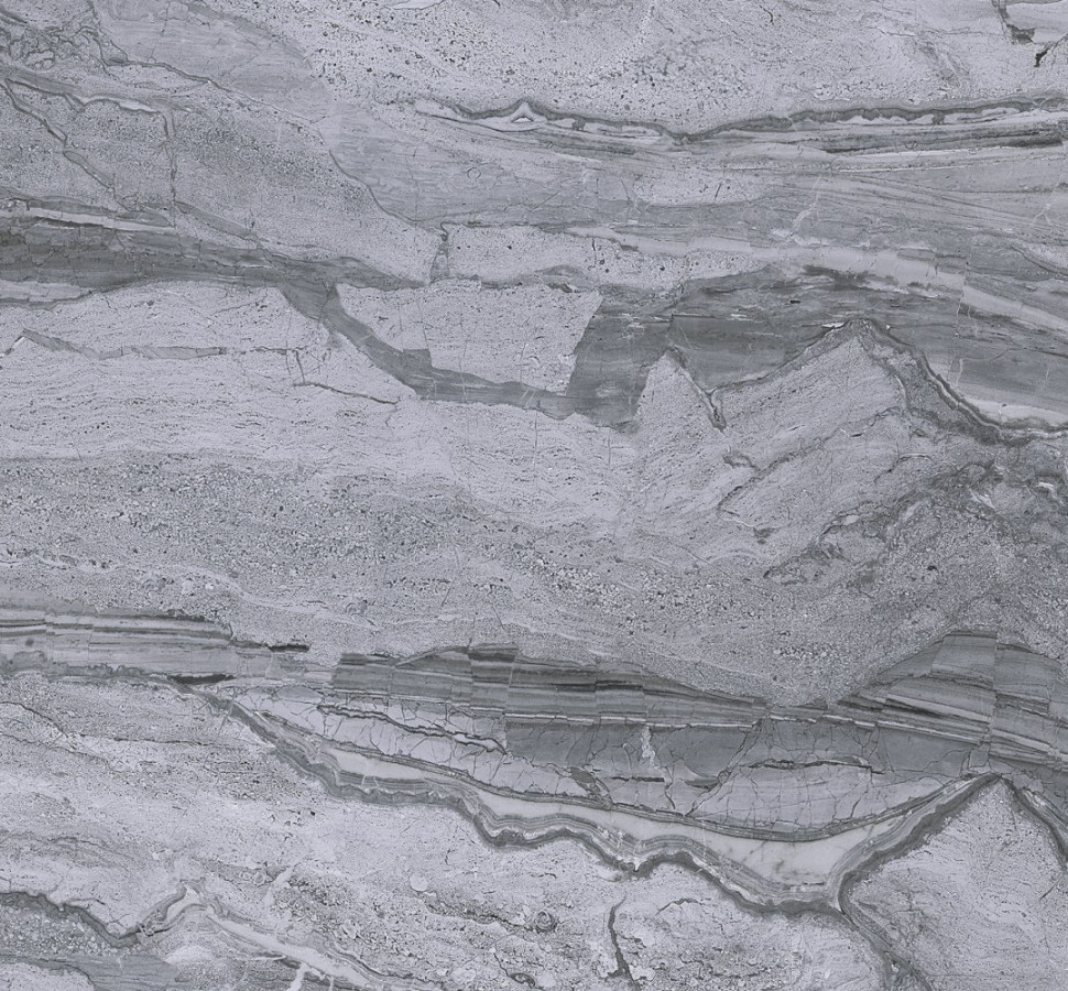 Плитка 39x39 Даф глянцевая серый Belleza