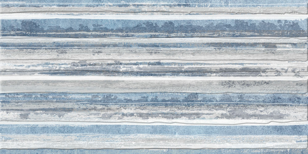 Плитка 40x20 Блум глянцевая синий Belleza