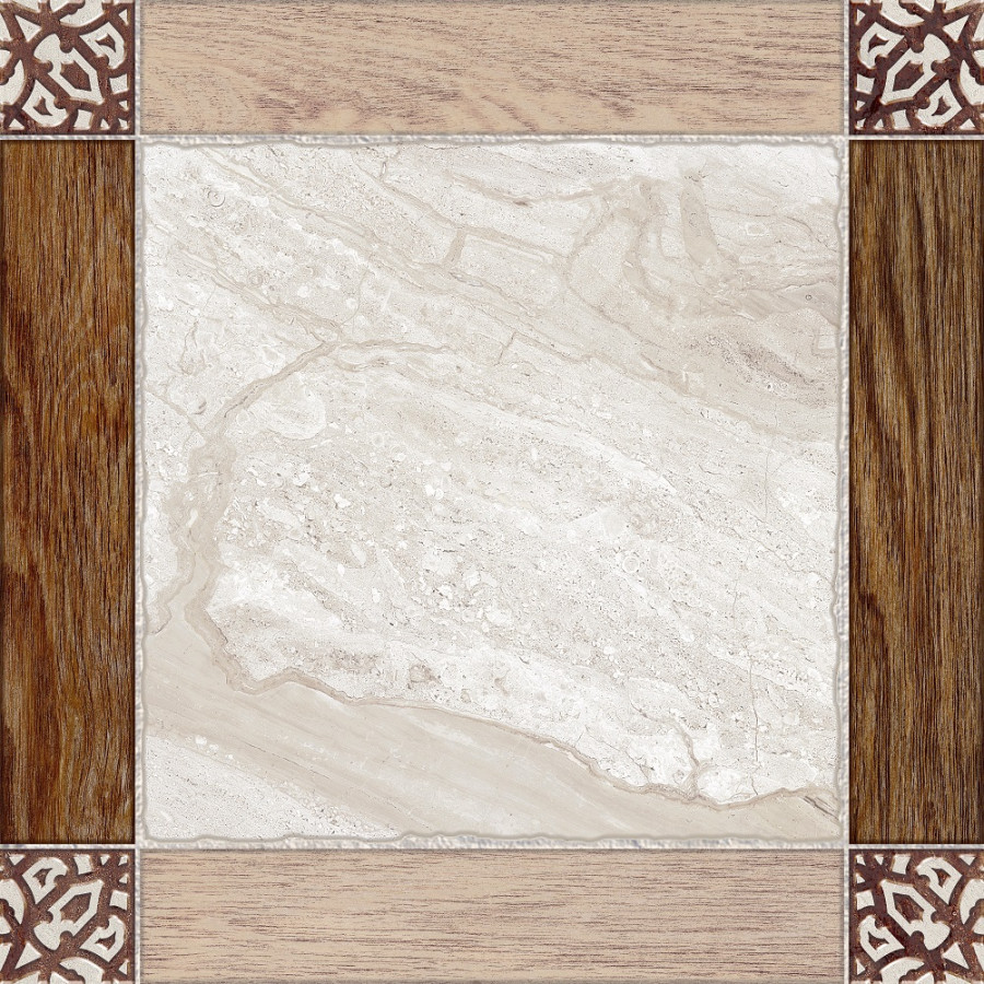 Керамогранит 45x45 Tuluza матовая бежевый коричневый Gracia Ceramica