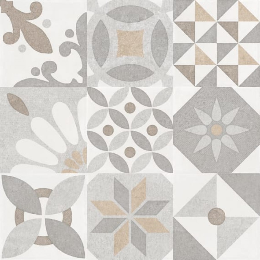 Плитка 45x45 Скольера матовая серый LB-Ceramics
