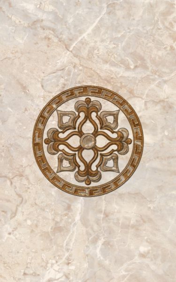 Плитка 40x25 Гермес глянцевая светло-коричневый Нефрит-Керамика