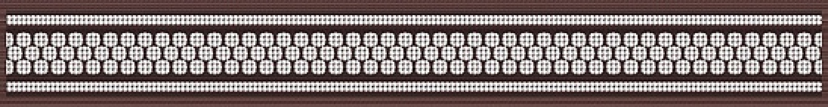 Плитка 40x5 Эрмида глянцевая коричневый Нефрит-Керамика