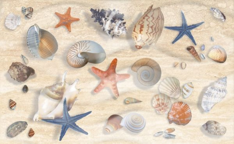 Плитка 50x25 Аликанте глянцевая бежевый Нефрит-Керамика