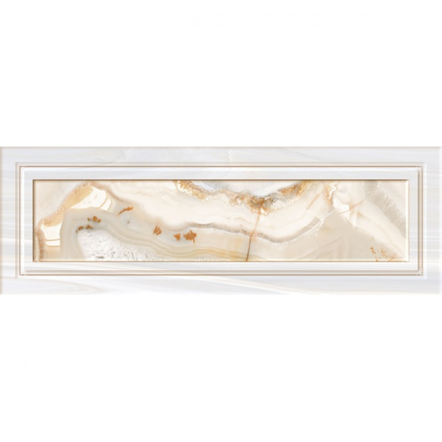 Плитка 60x20 Мари-Те глянцевая бежевый Нефрит-Керамика