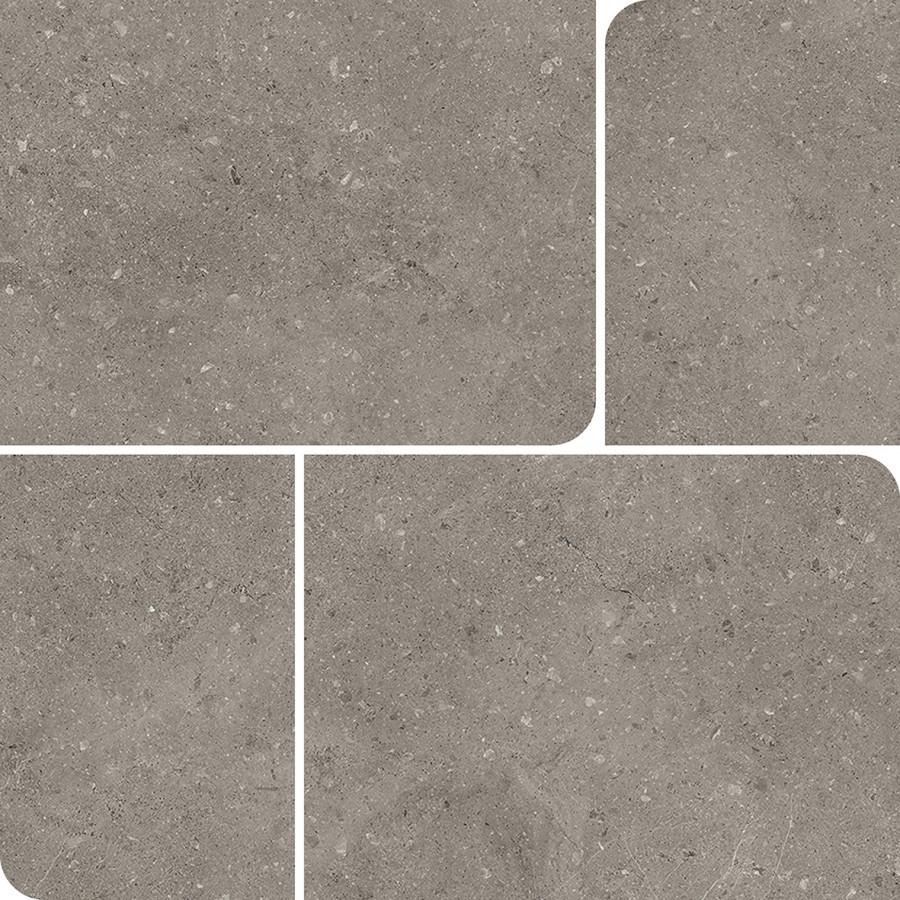 Плитка напольная керамогранит 30x30 мозаика светло-коричневый тип 1 Бриджстоун Мокка Про матовая структурная глазурованная Laparet