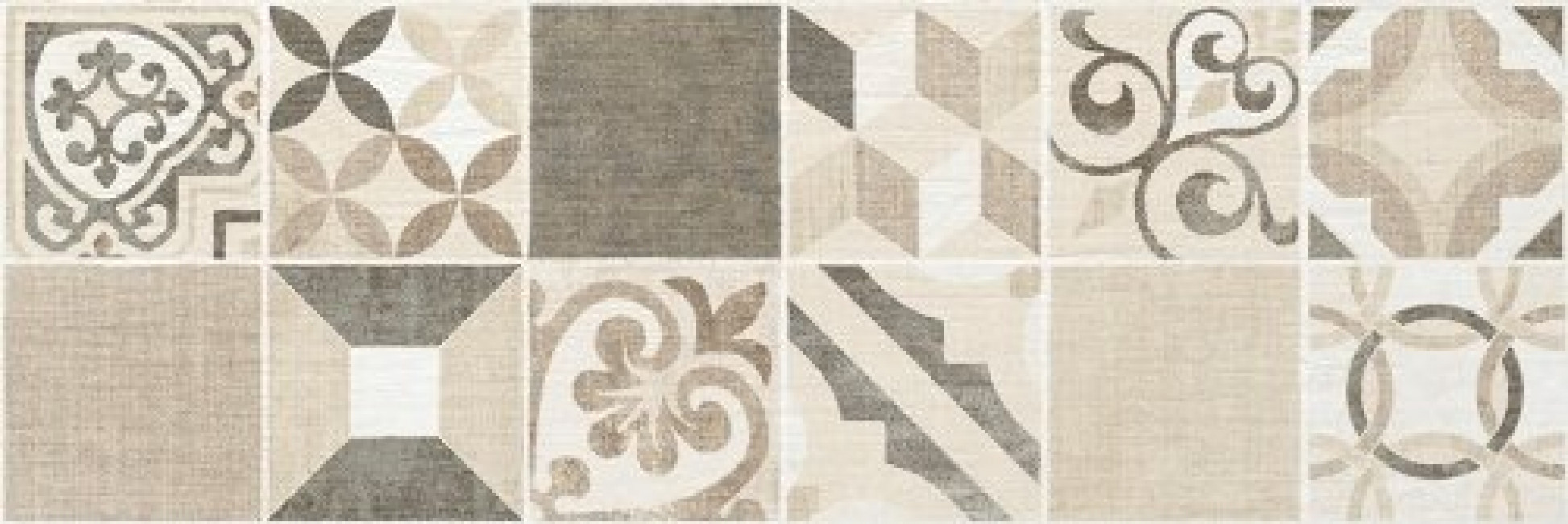 Керамический декор GLL000004 Inserto Linum Beige 90x30 для стен матовая Gala