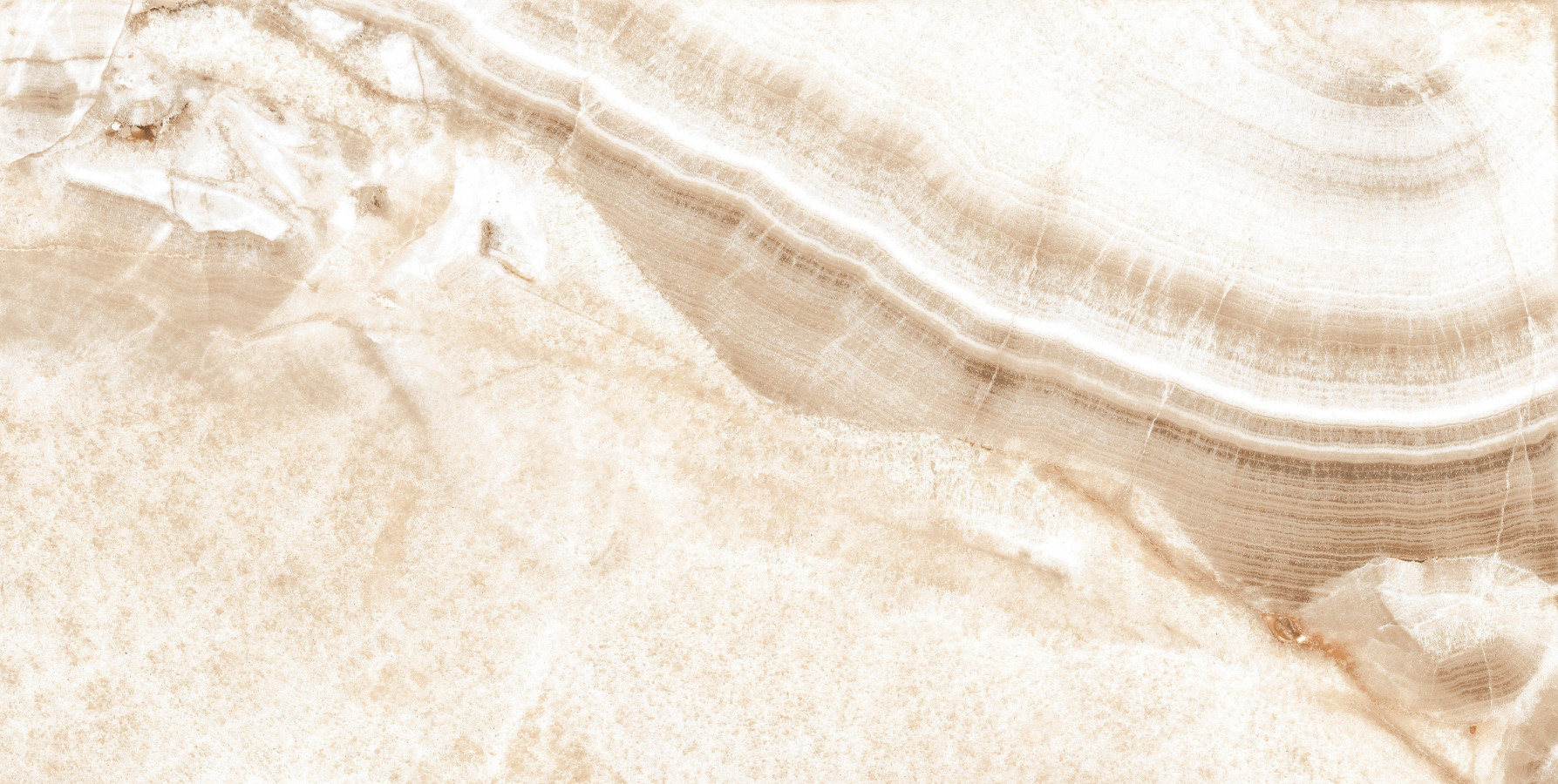 Керамический гранит OC0000051 Exotic Onyx Beige 120x60 для пола и стен high glossy Ocean Ceramic India