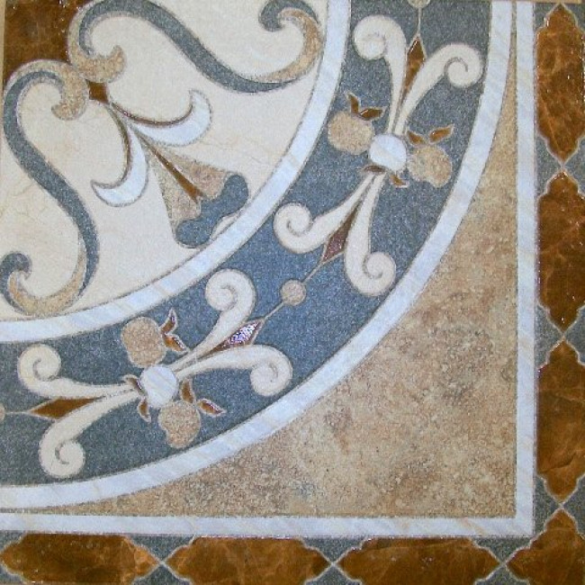 Керамический гранит RLD000034 Rialto Decor 44x44 для пола и стен матовая Realonda