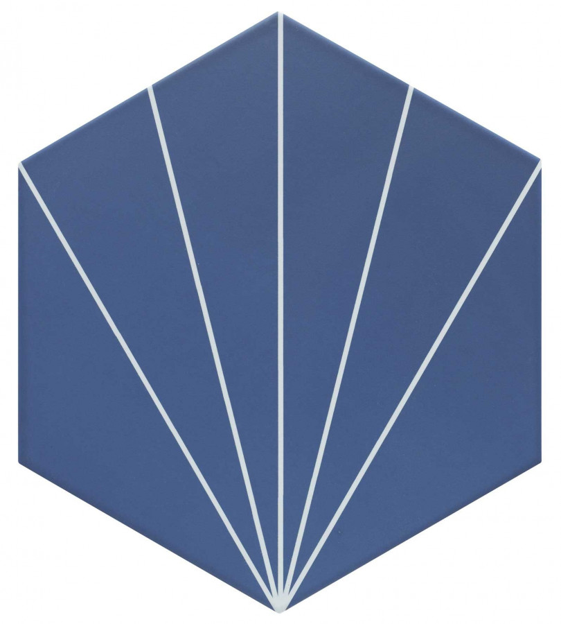 Керамический гранит RLD000041 Venus Indigo 33x29 для пола и стен матовая Realonda