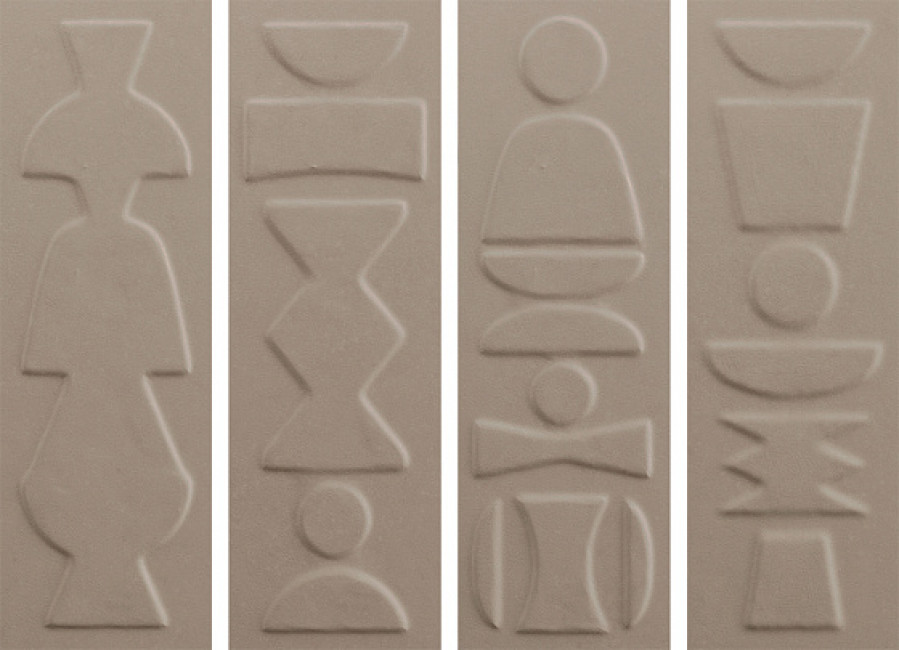 Плитка настенная 20x6.5 Nok Totem Taupe 4101223 41Zero42