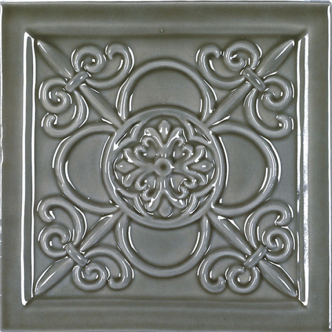 Плитка декор 14.8x14.8 Studio Relieve Vizcaya Eucalyptus ADST4031 Adex