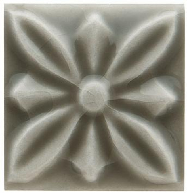 Плитка декор 3x3 Studio Вставка Relieve Flor № 1 Eucalyptus ADST4056 Adex