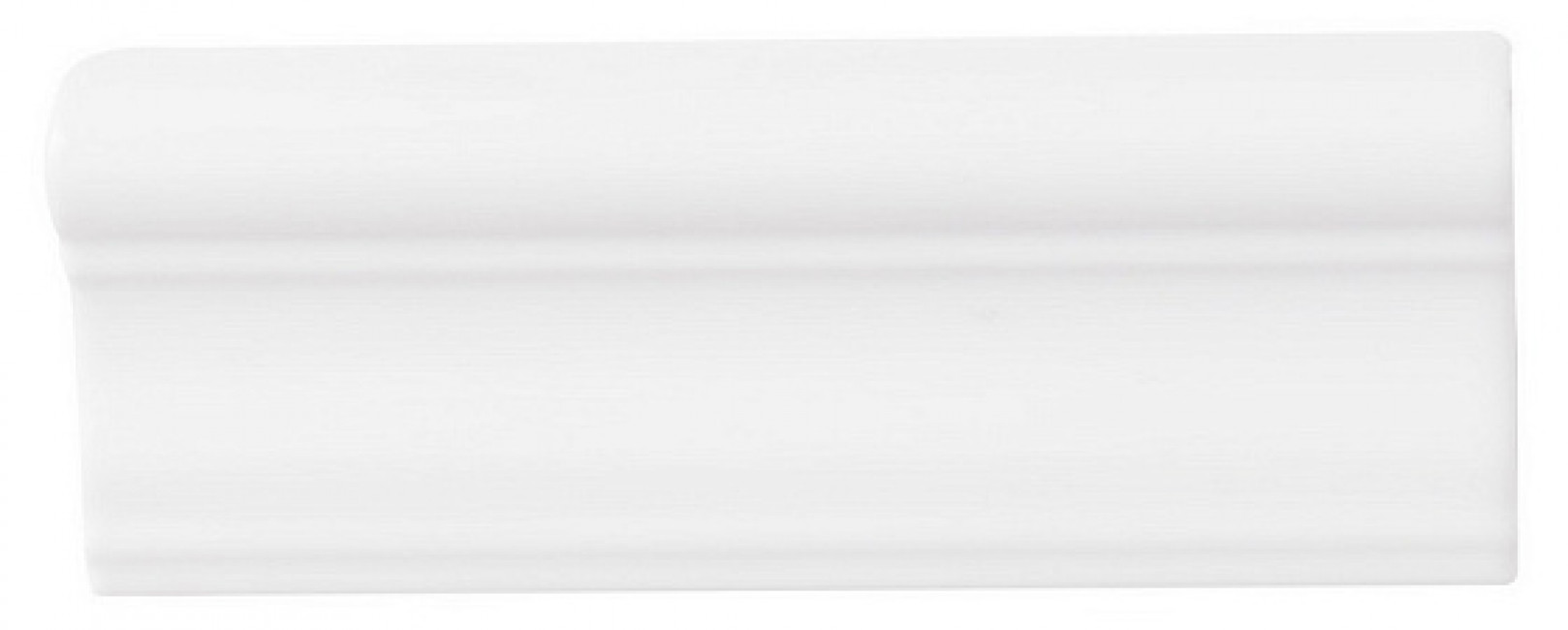 Плитка бордюр 19.8x7.5 Studio Бордюр Cornisa Snow Cap ADST5091 Adex