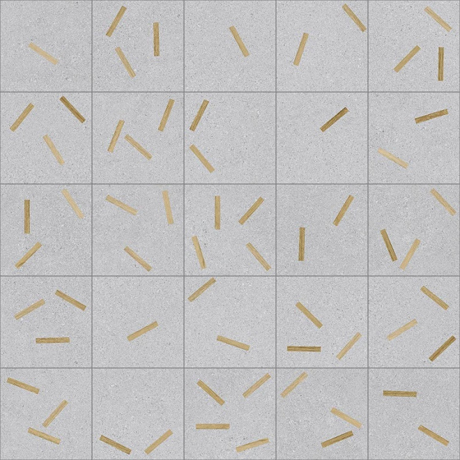 Керамогранит 20x20 Komi Maolan Gris матовая Arcana