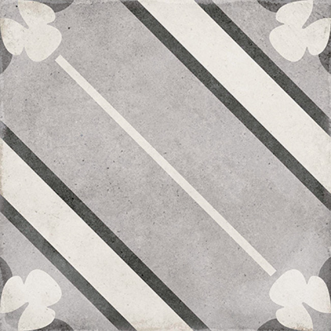 Керамогранит 20x20 Art Nouveau Inspire Grey 24415 Equipe