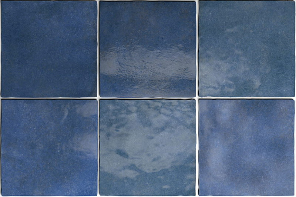 Плитка настенная 13.2x13.2 Artisan Colonial Blue 24460 Equipe