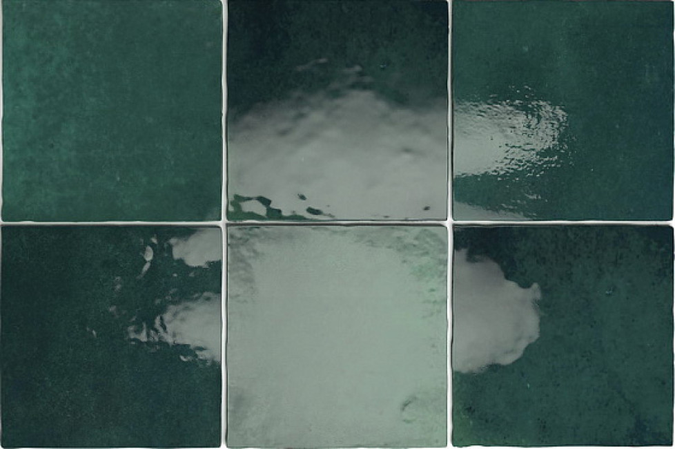 Плитка настенная 13.2x13.2 Artisan Moss Green 24461 Equipe