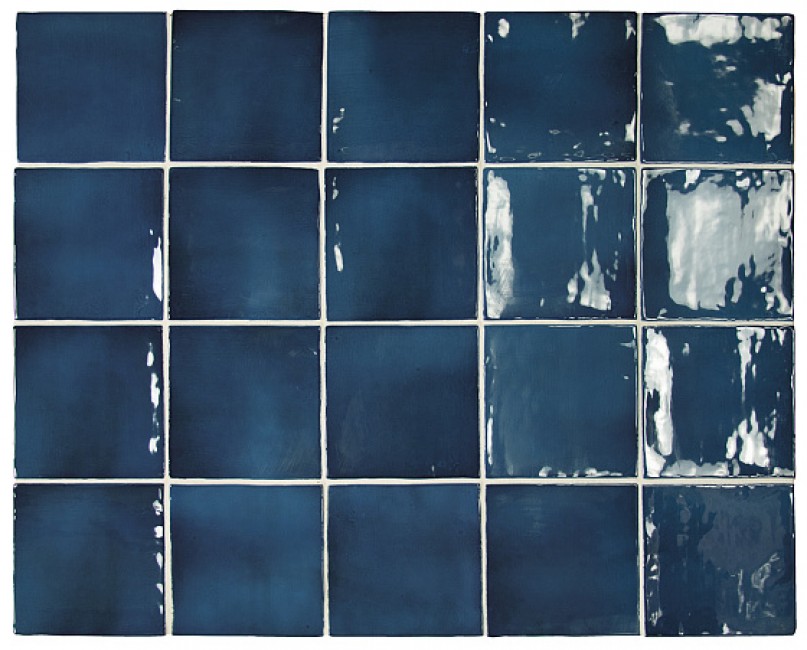 Плитка настенная 10x10 Manacor Ocean Blue 26920 Equipe
